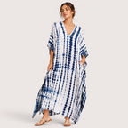 Lilliana | Damen Langes Kaftan Maxikleid Im Boho Stil