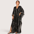 Lilliana | Damen Langes Kaftan Maxikleid Im Boho Stil
