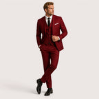 Victor | Herren Dreiteiliger Anzug Mit Sakko, Weste Und Hose