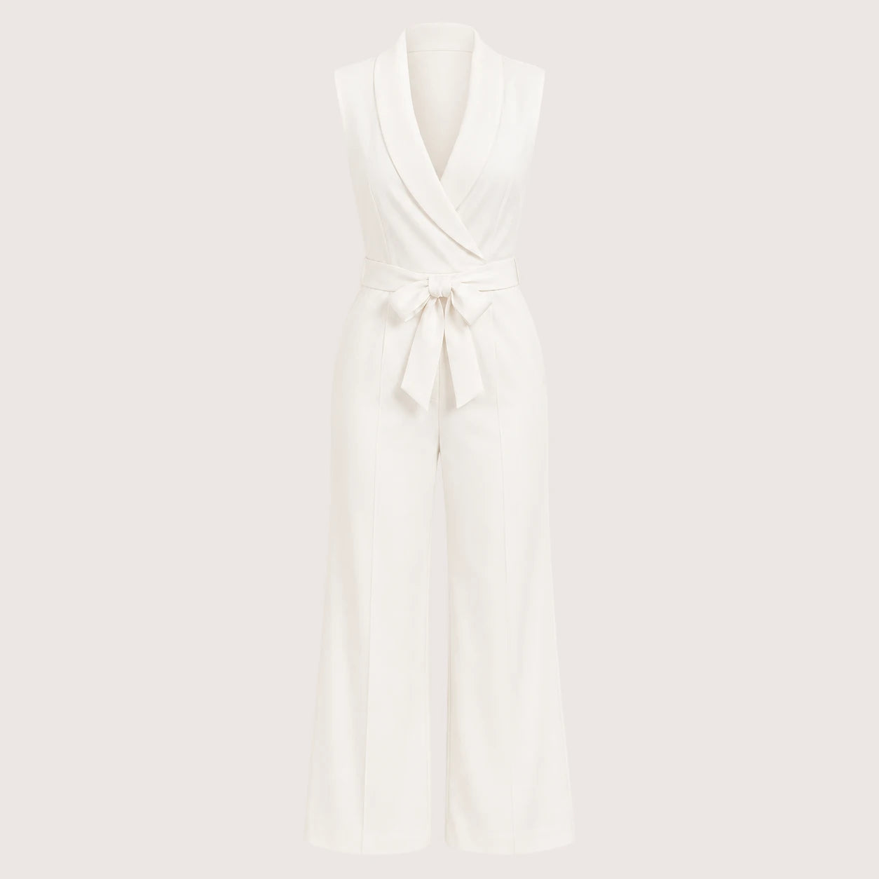 Elisa | Damen Wickel Jumpsuit Mit Weitem Bein