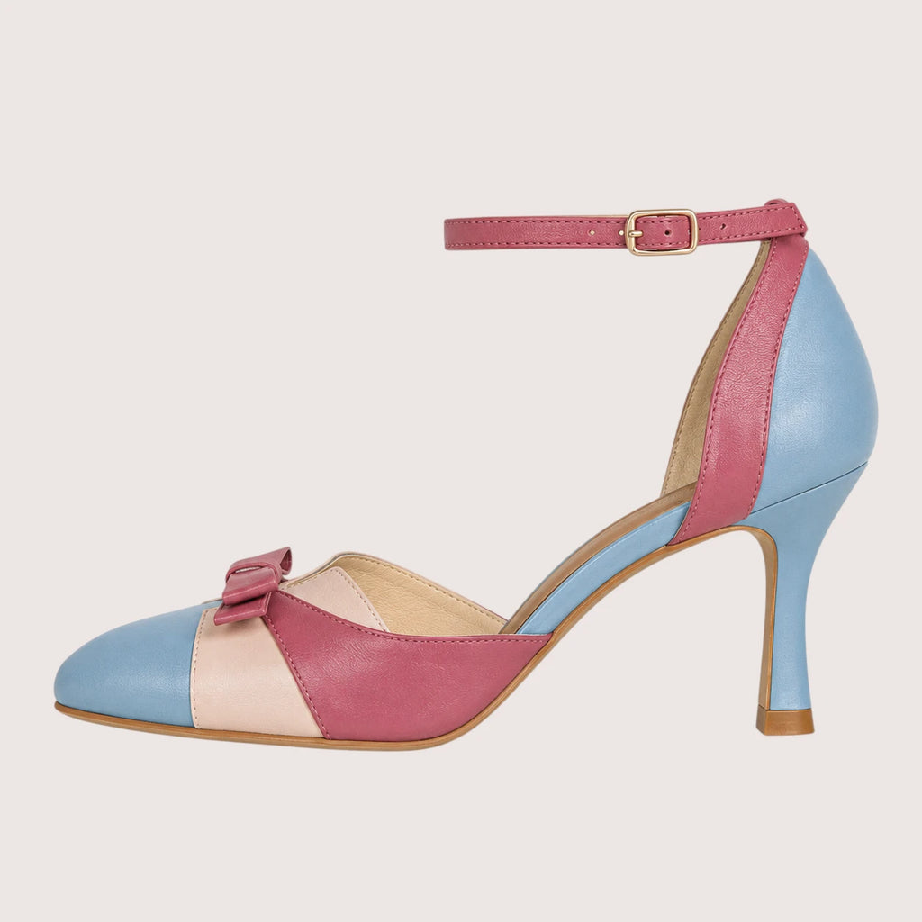 Anya | Damen Pumps Mit Runder Zehenpartie Und Schleife
