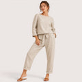 Marielle | Damen Lounge Set Mit Oberteil Und Hose