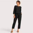 Marielle | Damen Lounge Set Mit Oberteil Und Hose