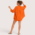 Eliza | Hemd Und Shorts Set Mit Kordelzug