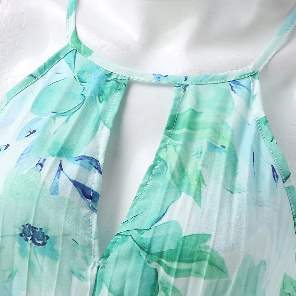 Sophia | Damen Maxi Kleid Mit Blumenprint