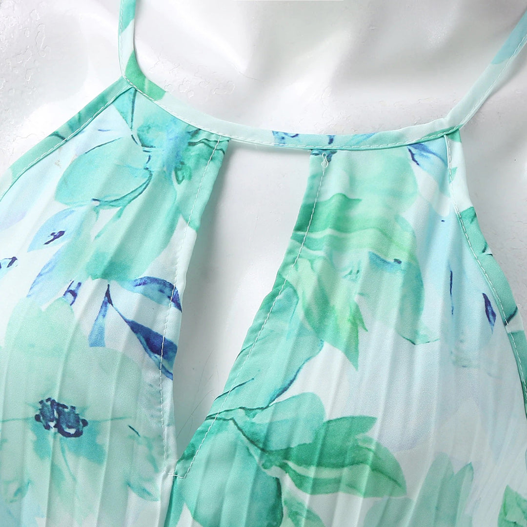 Sophia | Damen Maxi Kleid Mit Blumenprint