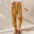 Viviana | Damen High Waist Cordhose Mit Bundfalten