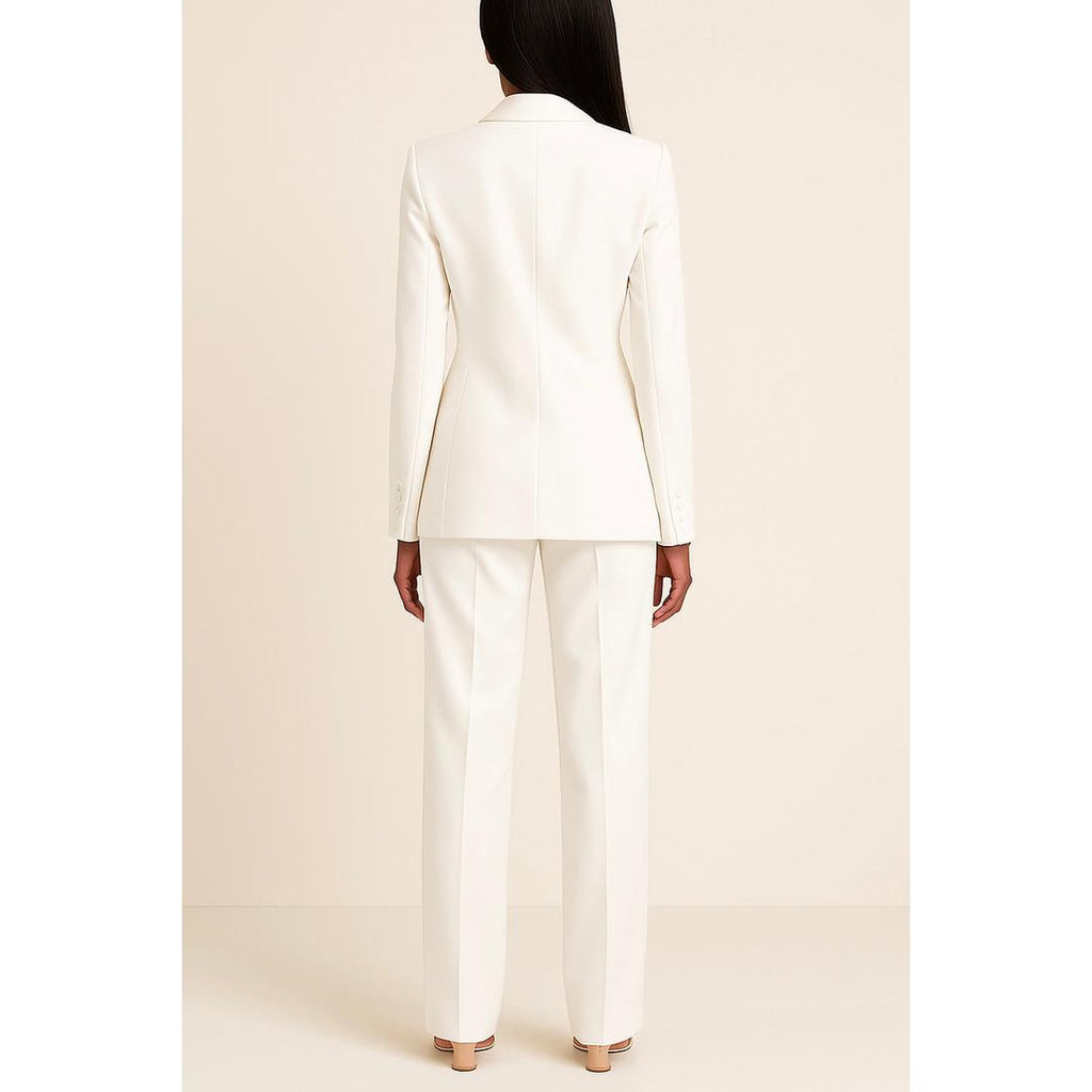 Grace | Damen Hosenanzug mit Ein-Knopf-Blazer und geradem Bein