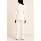 Grace | Damen Hosenanzug mit Ein-Knopf-Blazer und geradem Bein