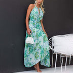 Sophia | Damen Maxi Kleid Mit Blumenprint