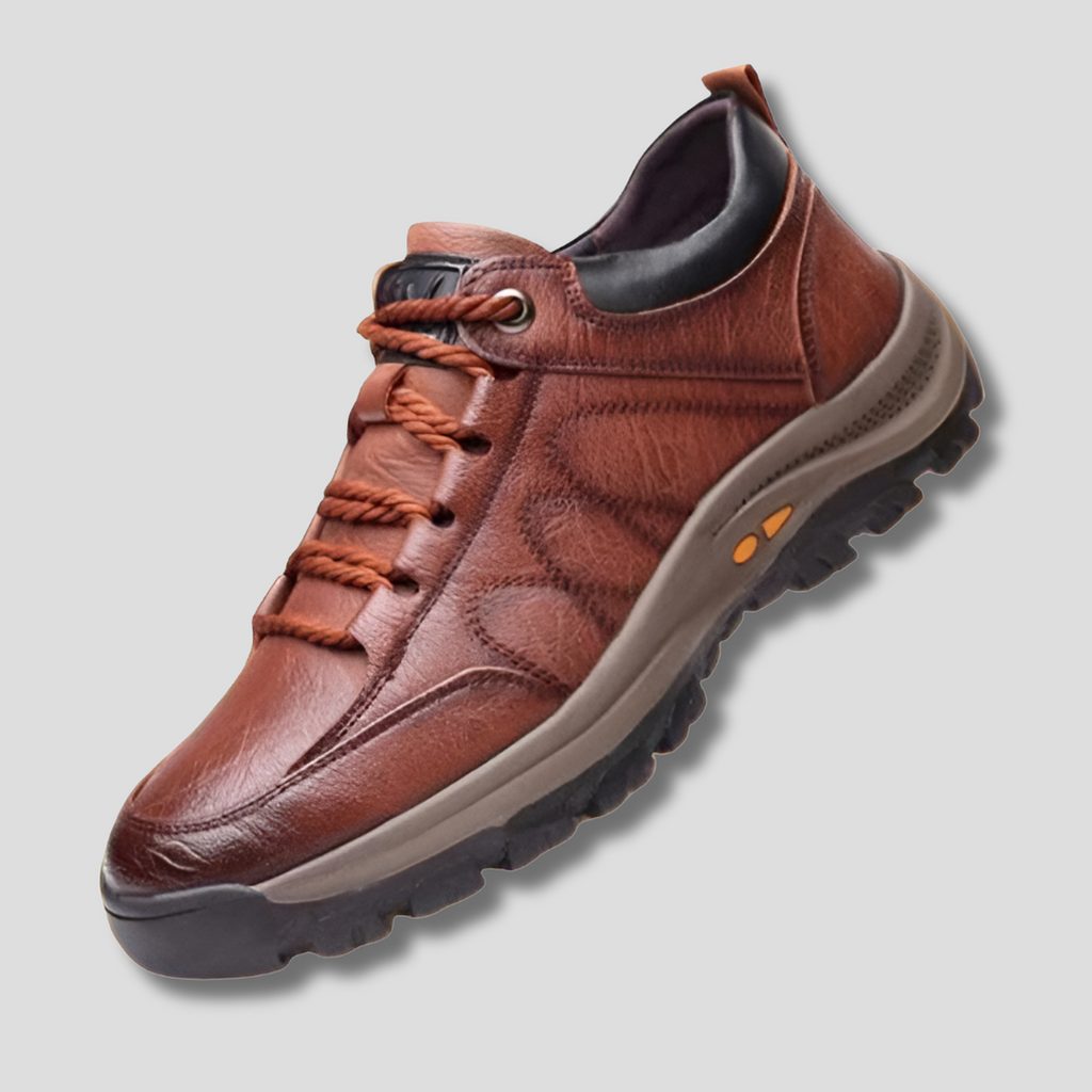 Daniel | Herren Lederschuhe mit Schnürung und profilierter Laufsohle