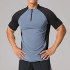 Shane | Herren Kurzarm Sportshirt Mit Halbzip