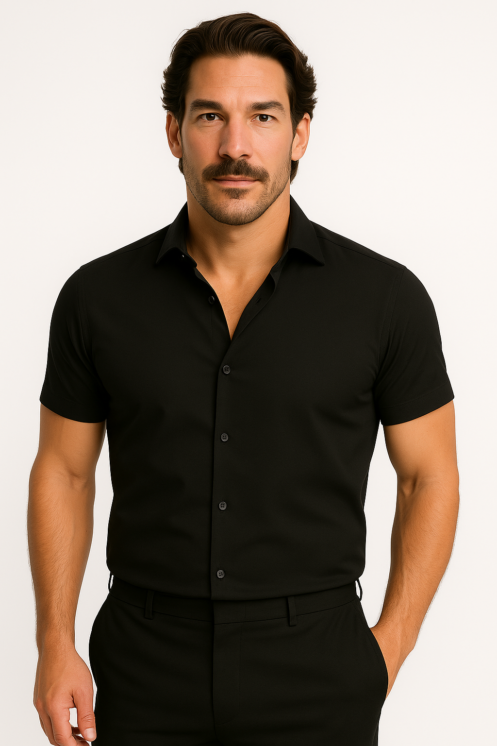 Grant | Herren Sportshirt Mit Stretch Passform Und Kurzarm
