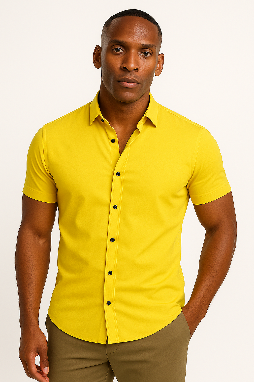 Grant | Herren Sportshirt Mit Stretch Passform Und Kurzarm