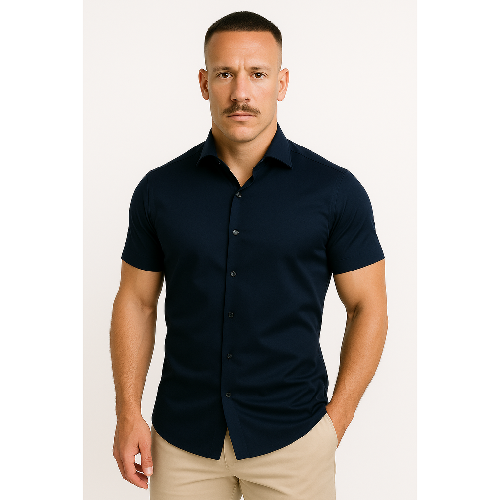Grant | Herren Sportshirt Mit Stretch Passform Und Kurzarm