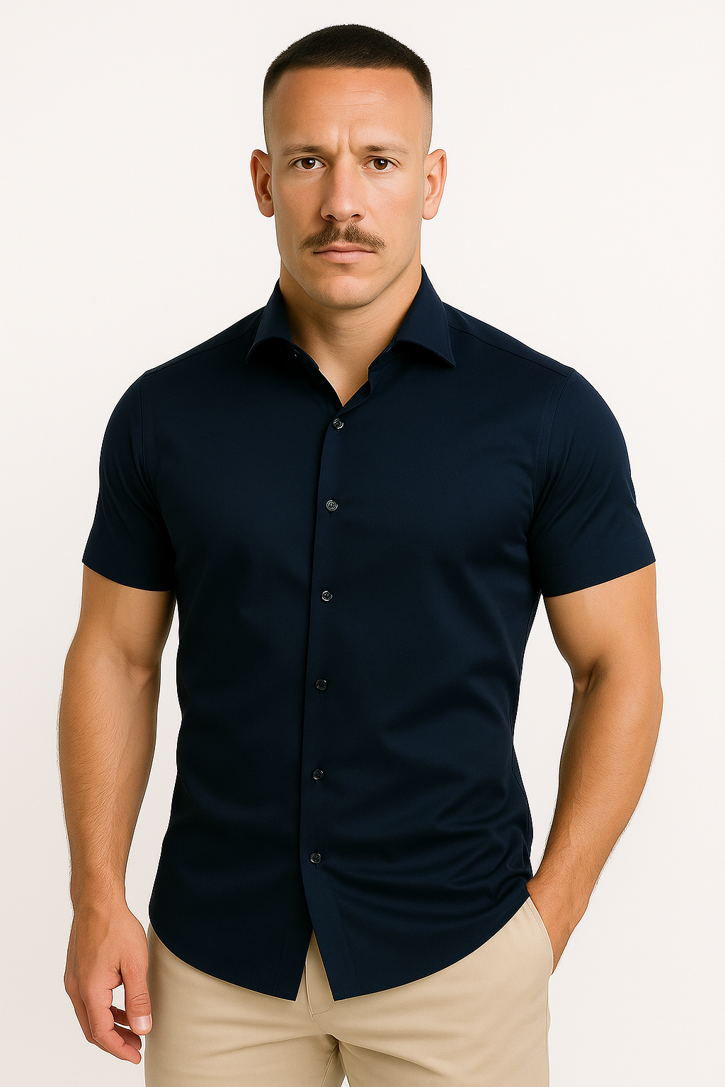 Grant | Herren Sportshirt Mit Stretch Passform Und Kurzarm