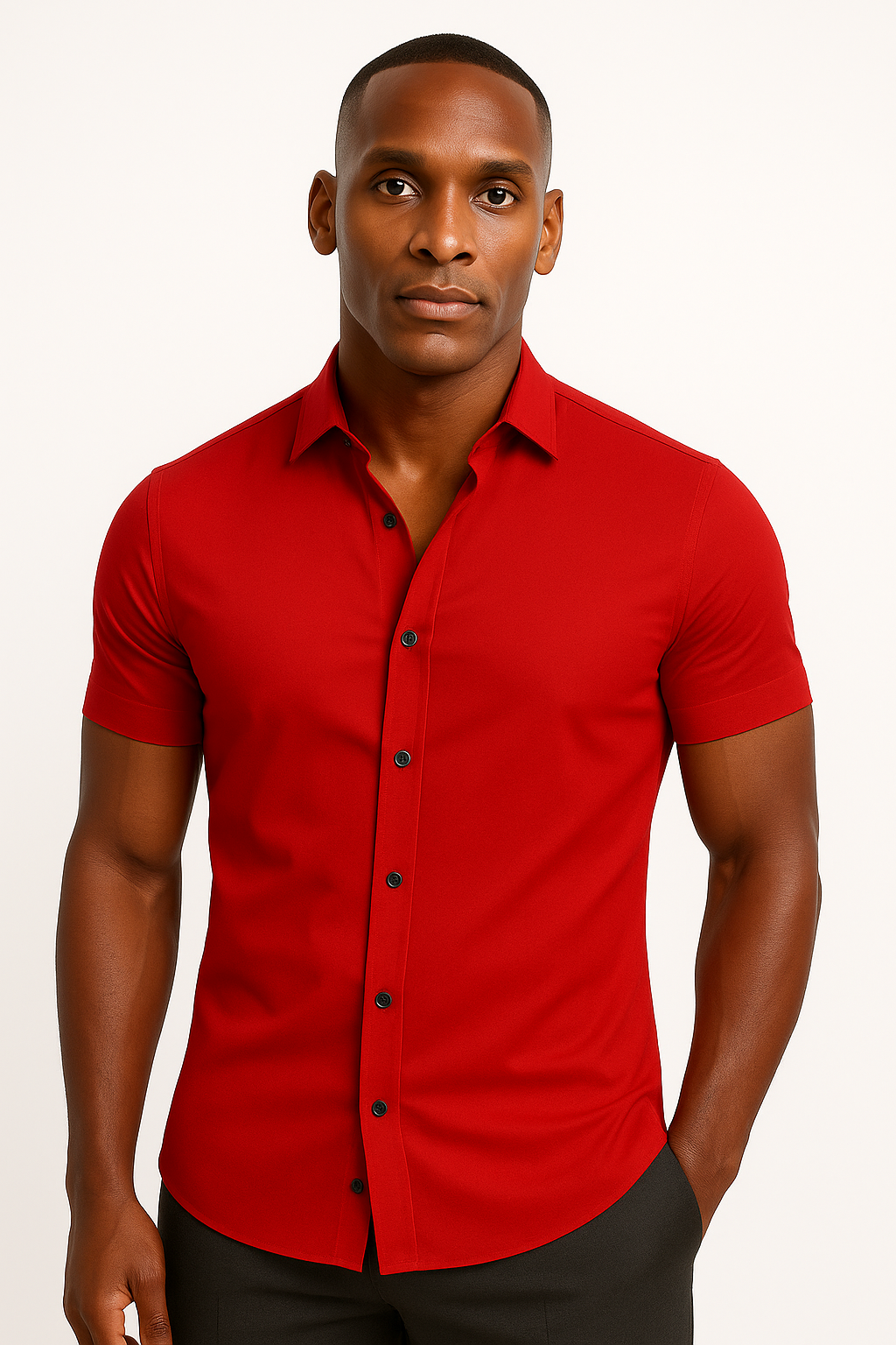 Grant | Herren Sportshirt Mit Stretch Passform Und Kurzarm