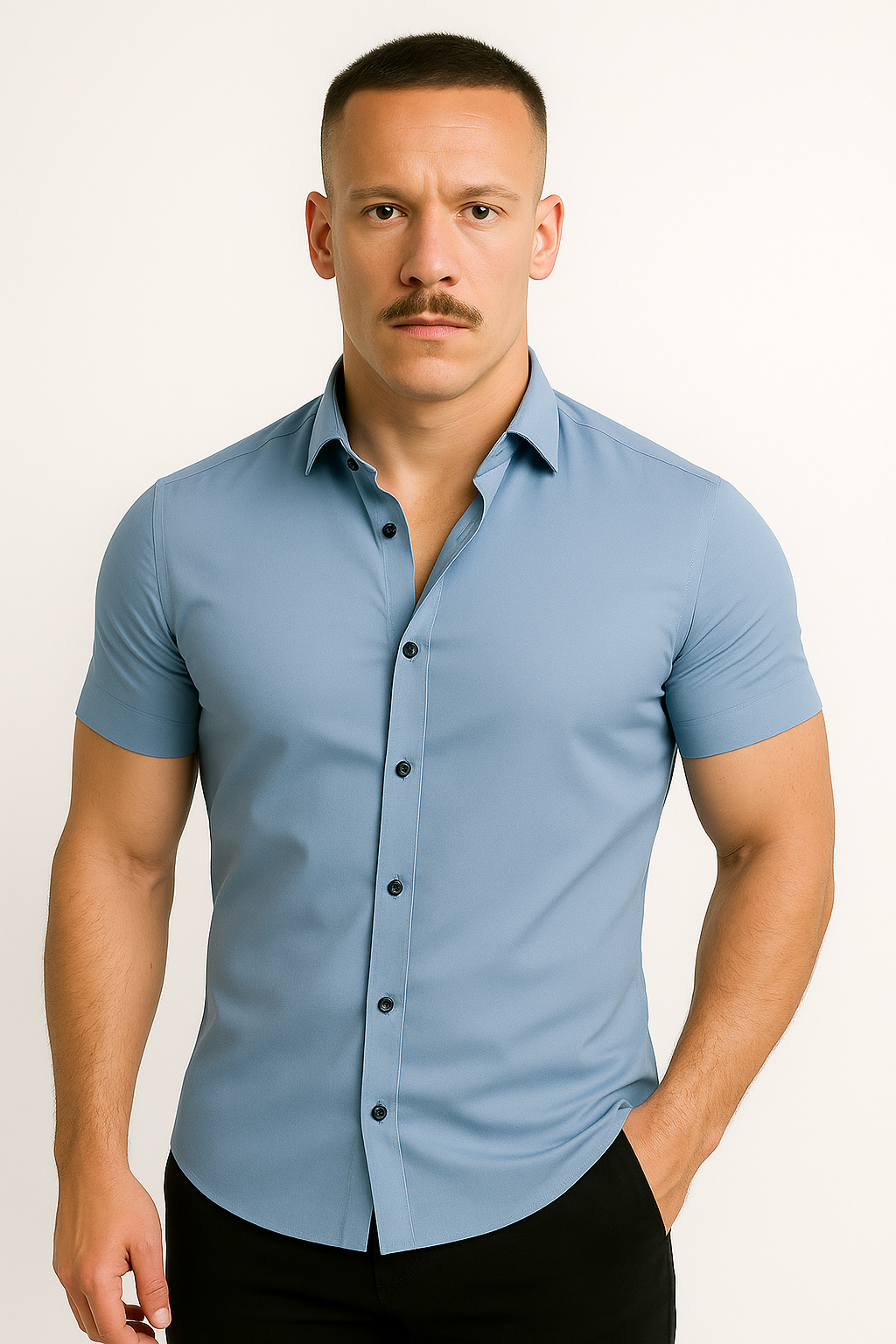 Grant | Herren Sportshirt Mit Stretch Passform Und Kurzarm