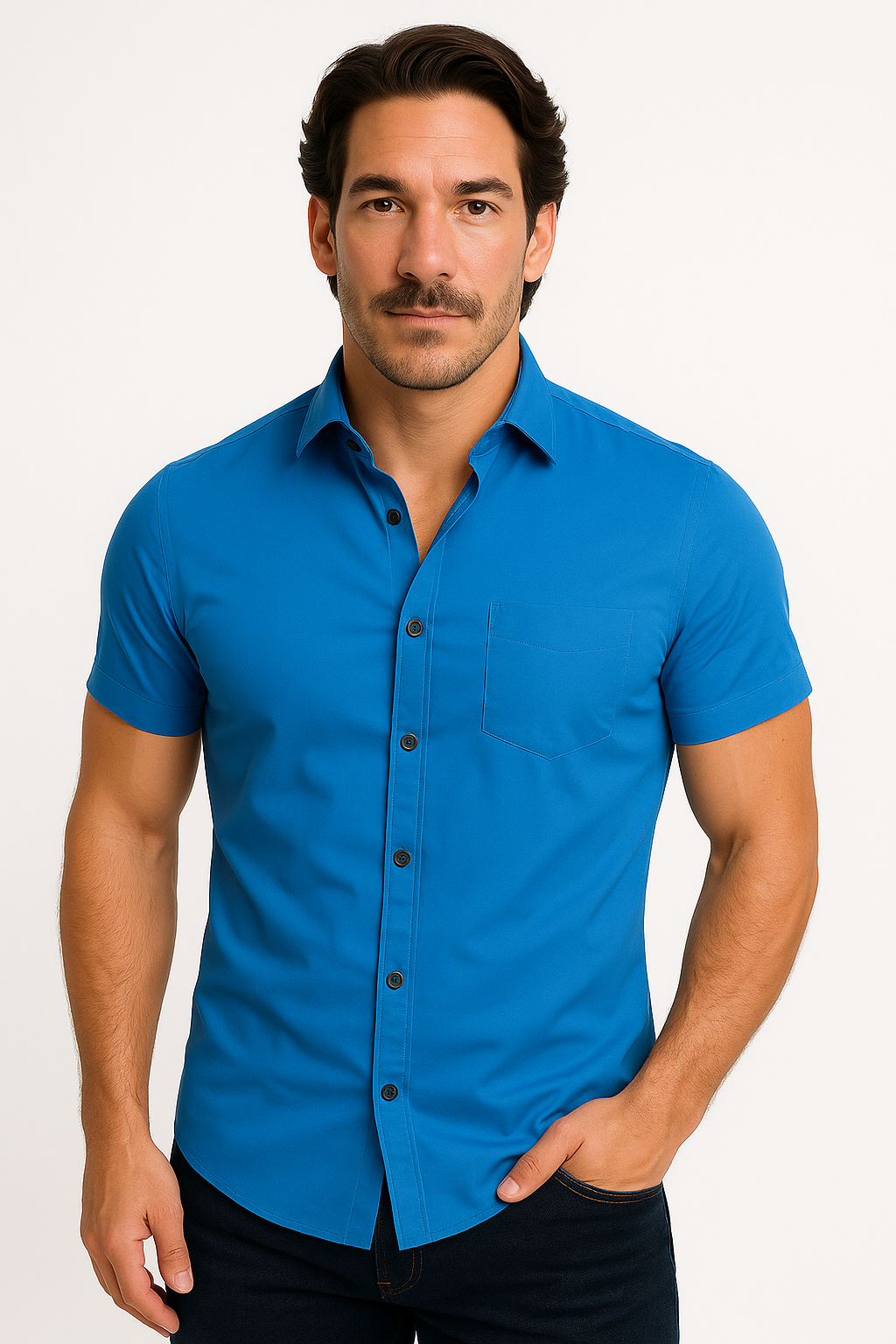 Grant | Herren Sportshirt Mit Stretch Passform Und Kurzarm