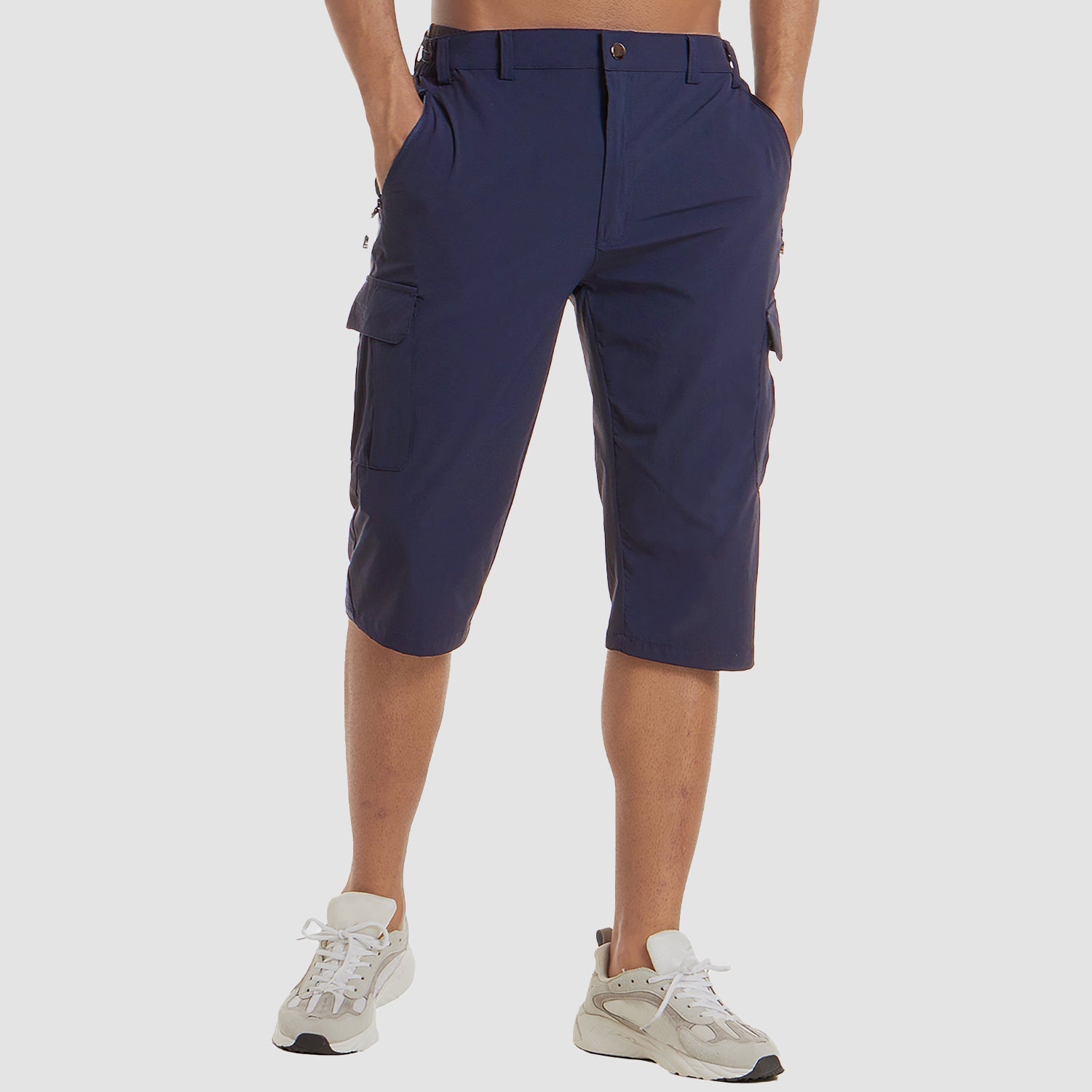 Logan | Herren Sommer Cargo Shorts Mit Seitentaschen