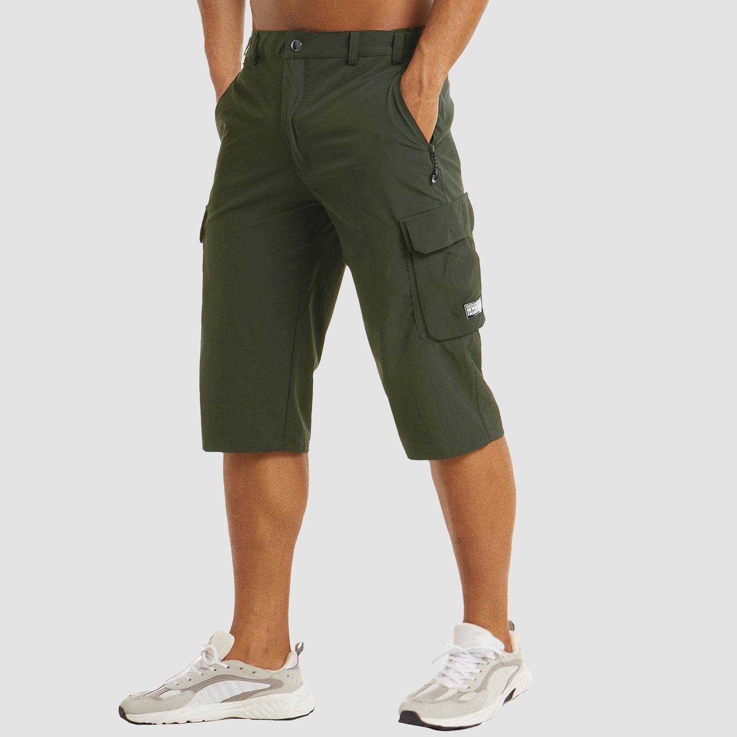 Logan | Herren Sommer Cargo Shorts Mit Seitentaschen