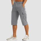 Logan | Herren Sommer Cargo Shorts Mit Seitentaschen
