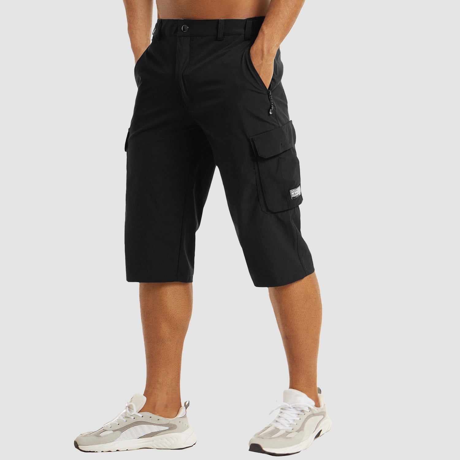 Logan | Herren Sommer Cargo Shorts Mit Seitentaschen