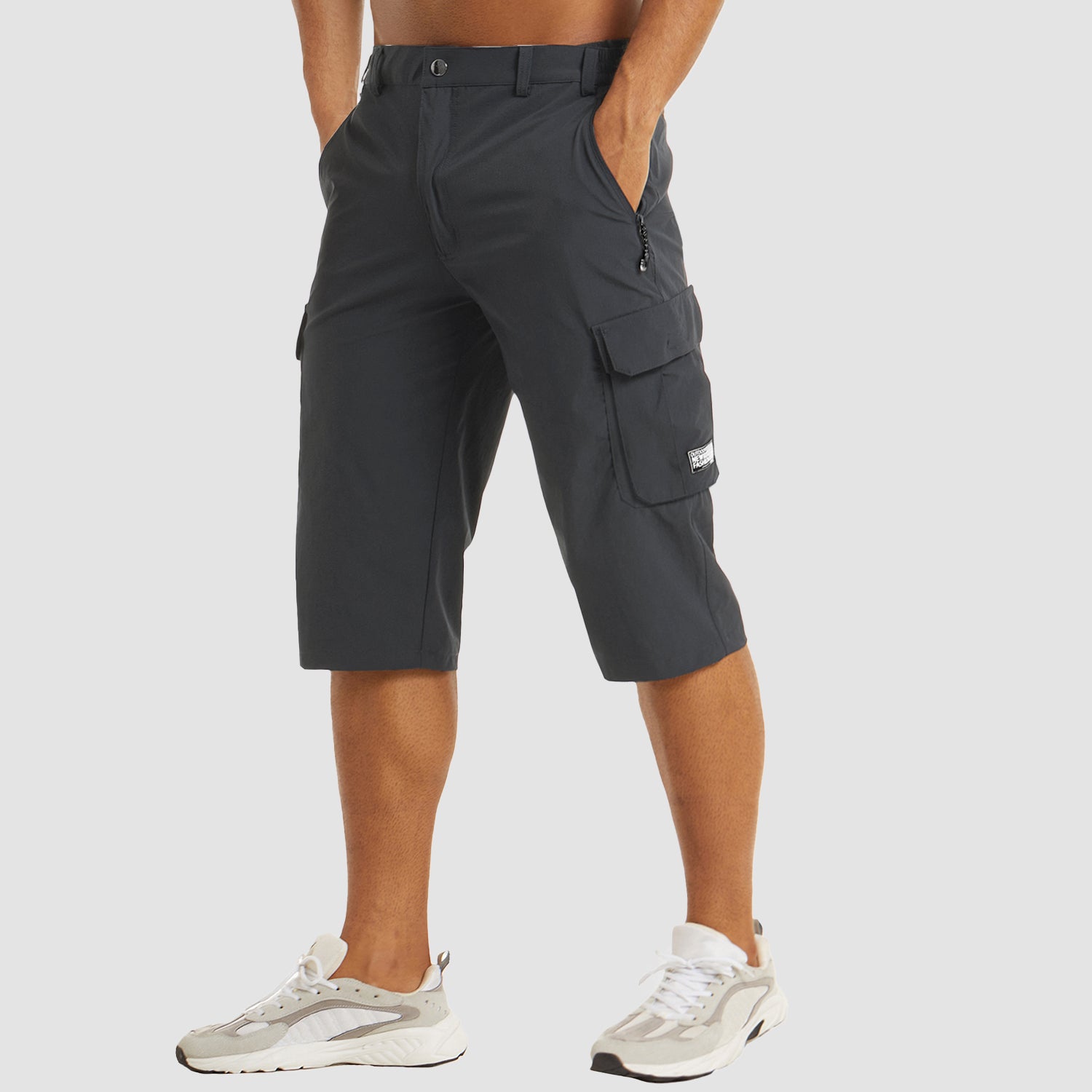 Logan | Herren Sommer Cargo Shorts Mit Seitentaschen