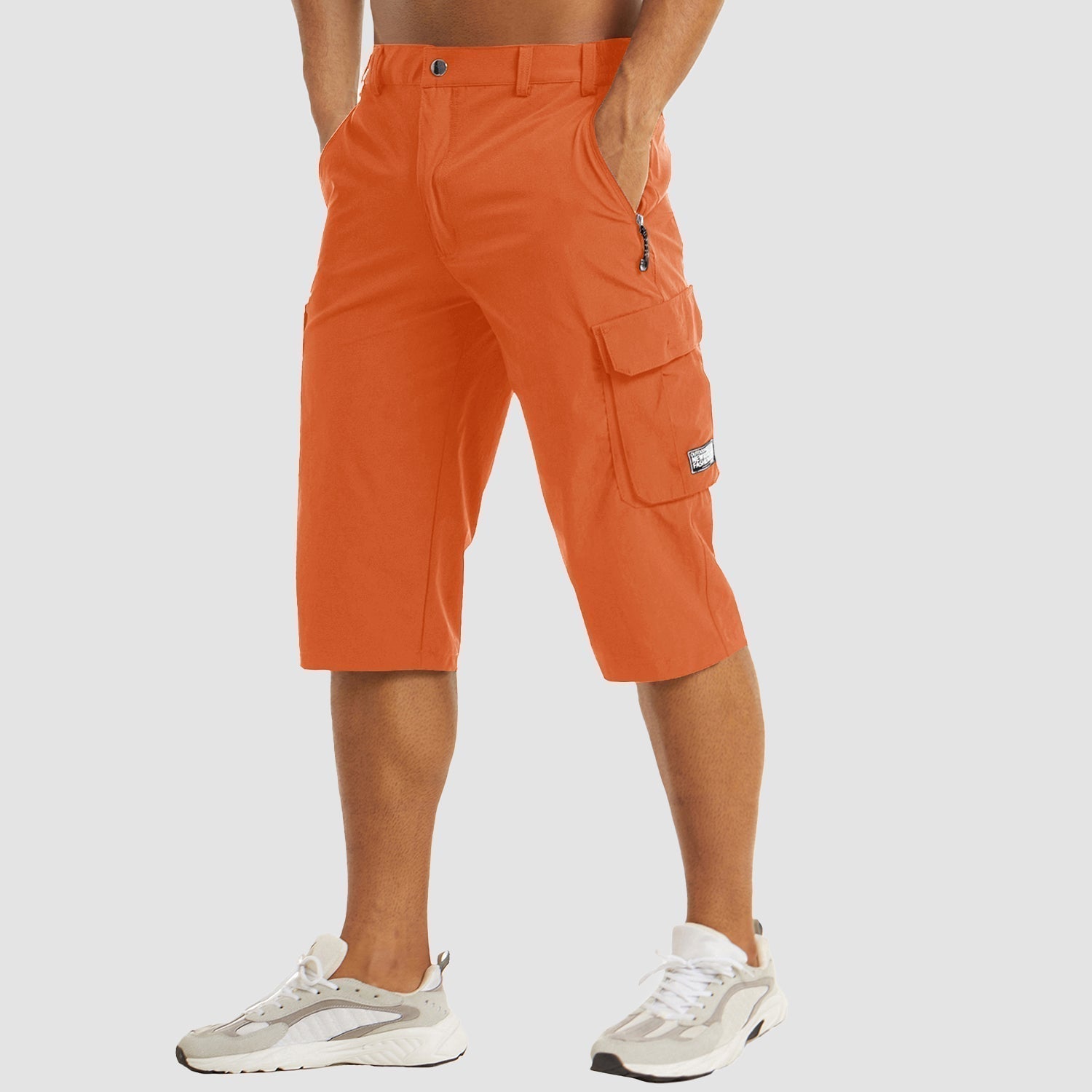Logan | Herren Sommer Cargo Shorts Mit Seitentaschen