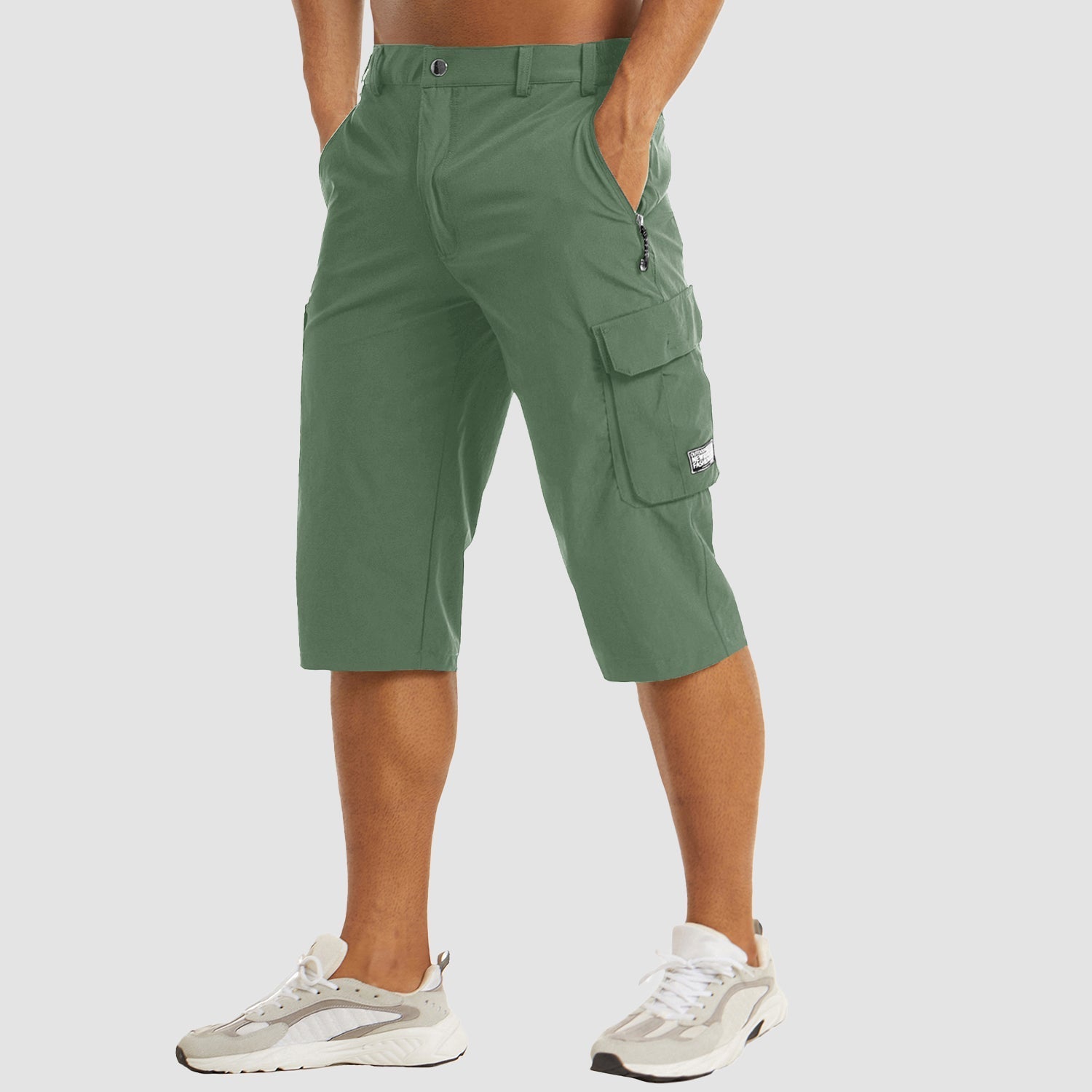 Logan | Herren Sommer Cargo Shorts Mit Seitentaschen