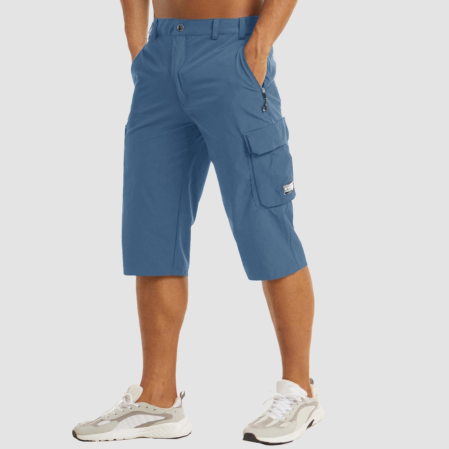Logan | Herren Sommer Cargo Shorts Mit Seitentaschen