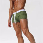 Trent | Herren Badeshorts Mit Kordelzug Und Seitenstreifen