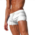 Trent | Herren Badeshorts Mit Kordelzug Und Seitenstreifen