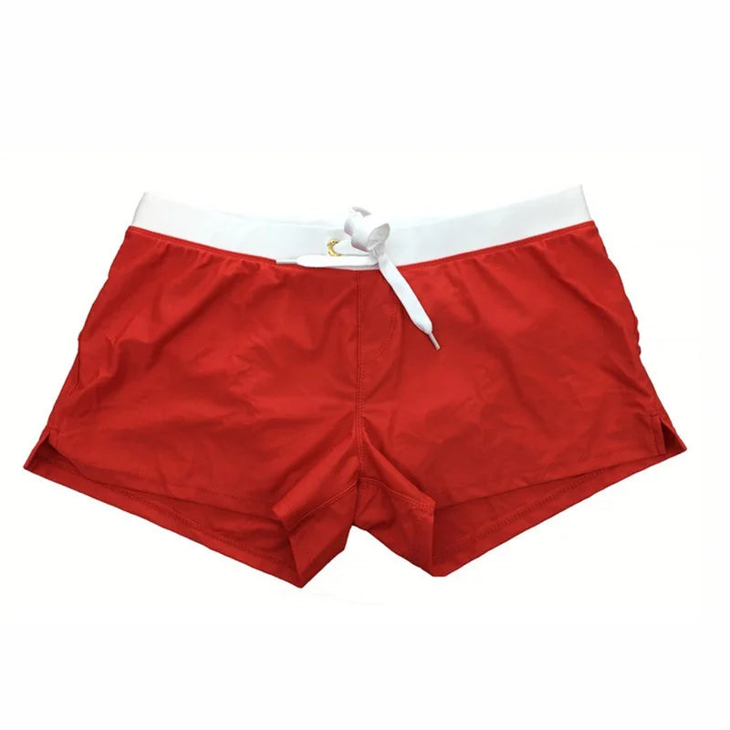Trent | Herren Badeshorts Mit Kordelzug Und Seitenstreifen