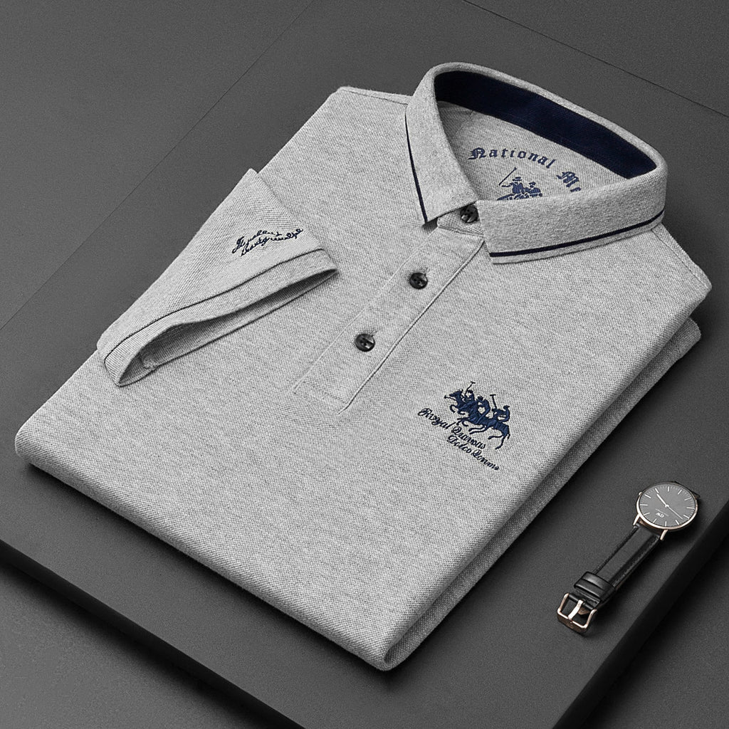 Marcus | Klassisches Kurzarm Poloshirt Mit Kontrastkragen