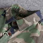 Colby | Herren Langarm Camouflage Hemd Mit Brusttaschen