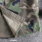 Colby | Herren Langarm Camouflage Hemd Mit Brusttaschen