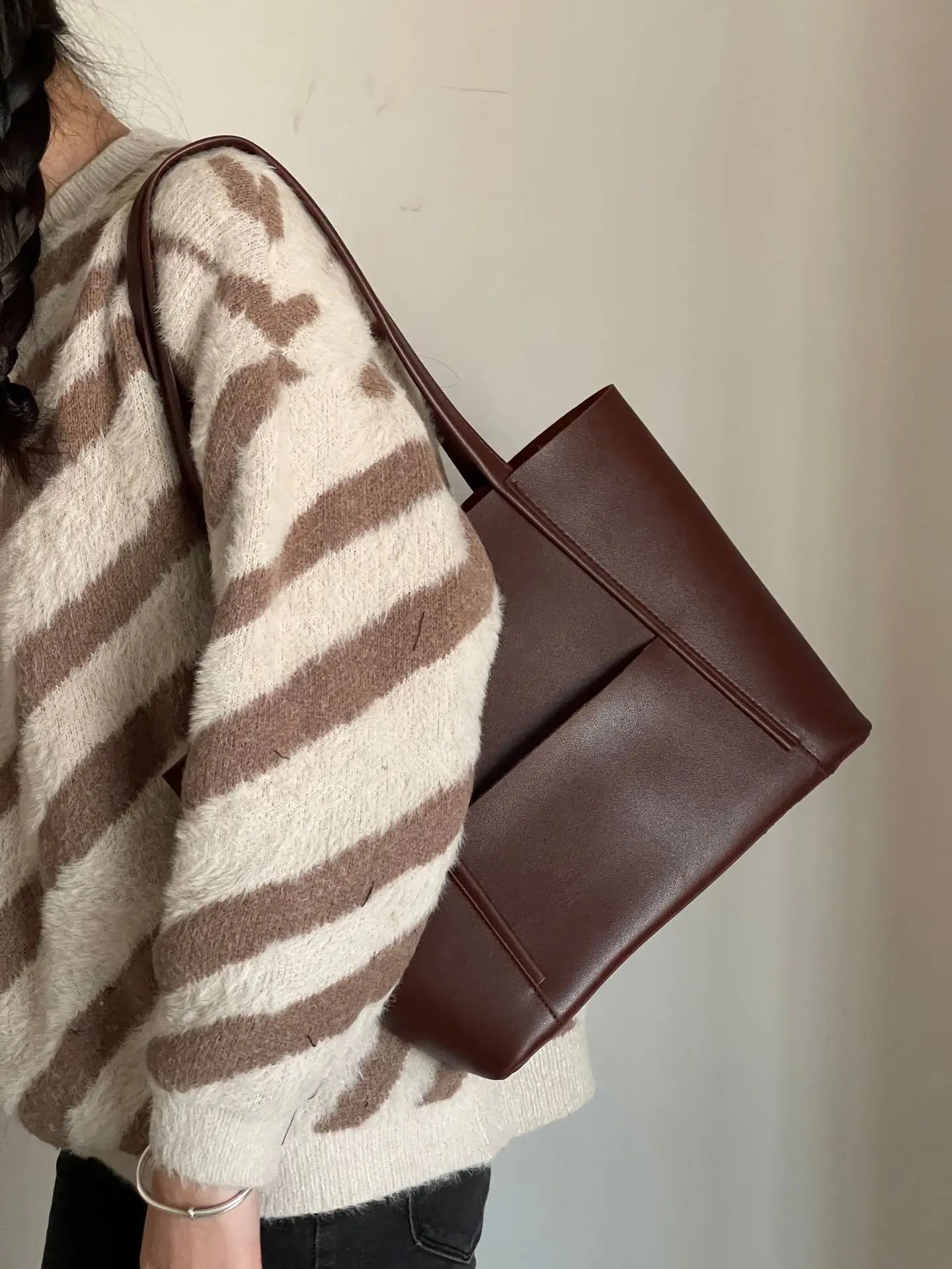 Bianca | Damen Große Tote Handtasche
