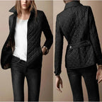Vanessa | Damen Steppjacke Mit Rautensteppung Und Knopfleiste