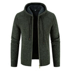 Dylan | Herren Strickjacke Mit Reißverschluss Und Kapuze