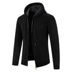 Dylan | Herren Strickjacke Mit Reißverschluss Und Kapuze