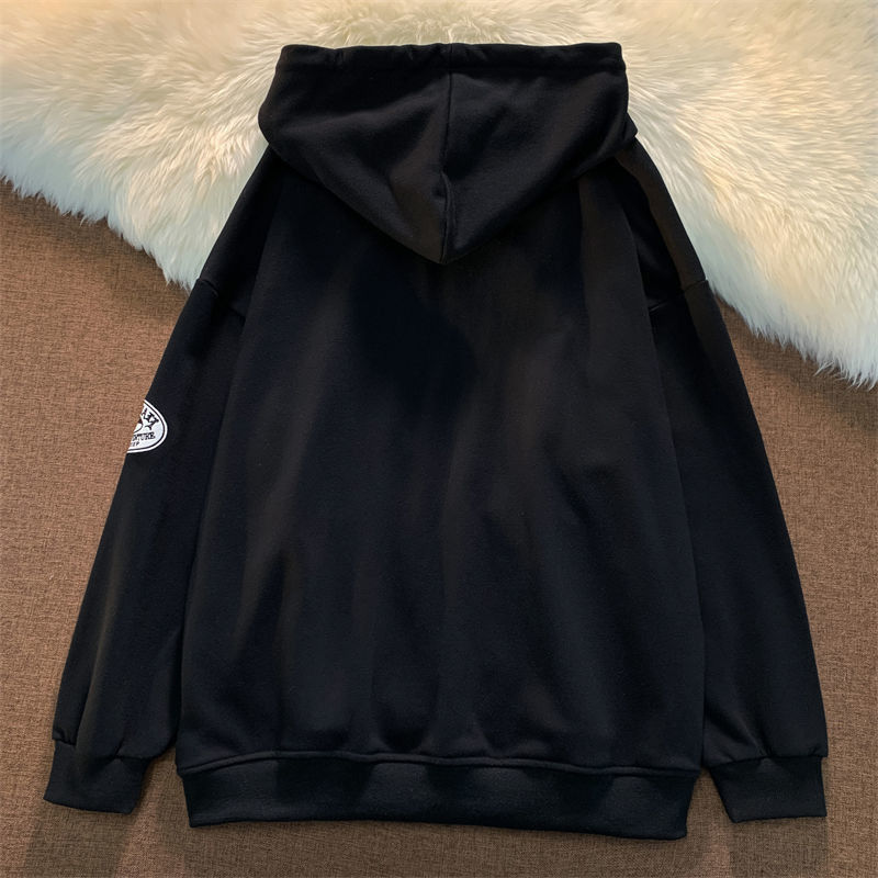 Hunter | Herren Oversize Hoodie Mit Reißverschluss Und Frontprint