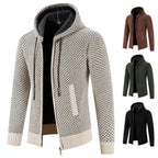 Dylan | Herren Strickjacke Mit Reißverschluss Und Kapuze