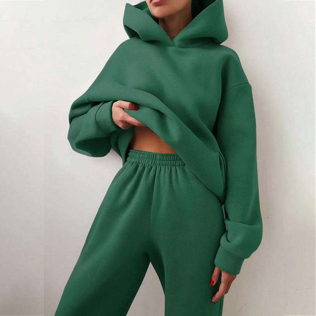 Delilah | Damen Hoodie- Und Jogger-Set Mit Lockerer Passform
