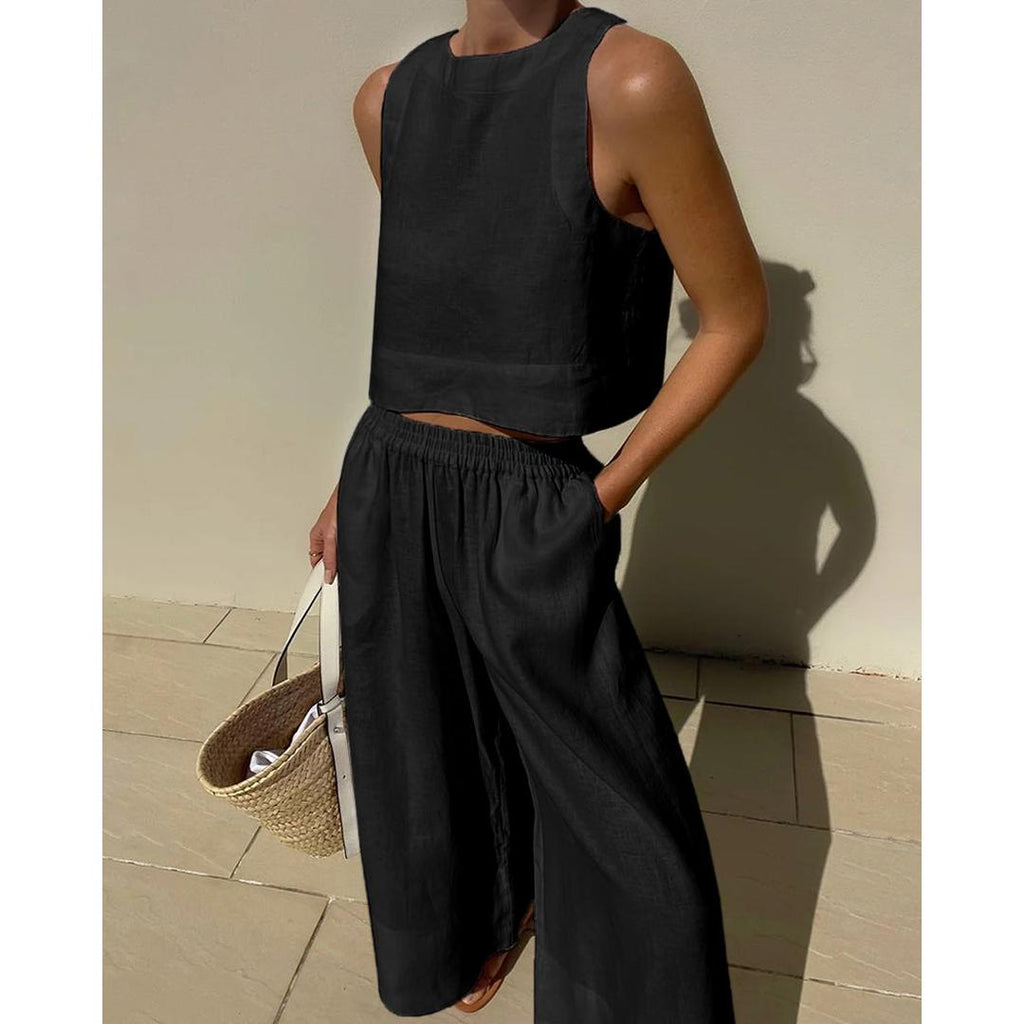 Beatrice | Zweiteiliges Damen-Set mit Oberteil und Hose