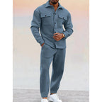 Adrian | Herren Zweiteiliges Athleisure Set Mit Jacke Und Hose