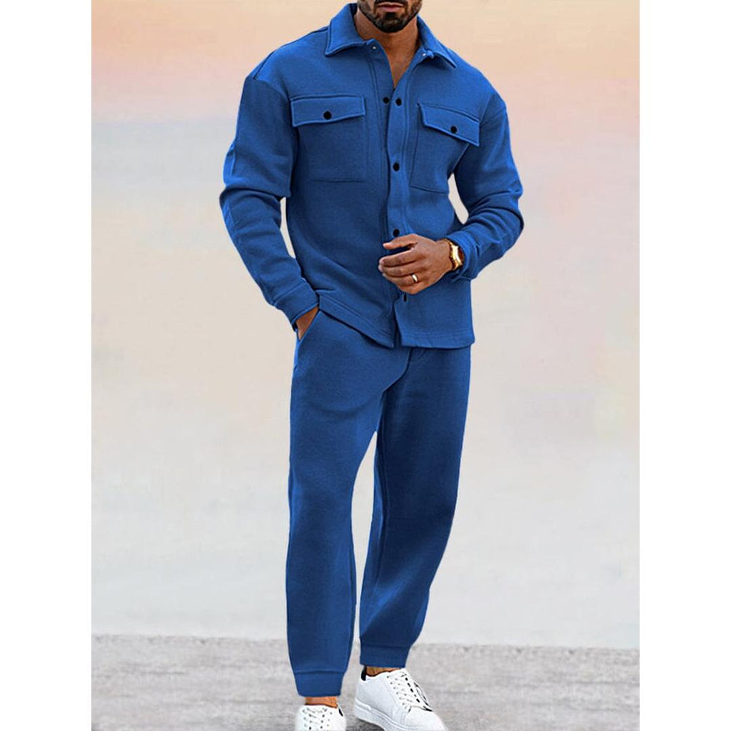 Adrian | Herren Zweiteiliges Athleisure Set Mit Jacke Und Hose