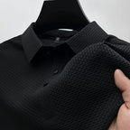 Leo | Herren Kurzarm Poloshirt Mit Strukturmuster