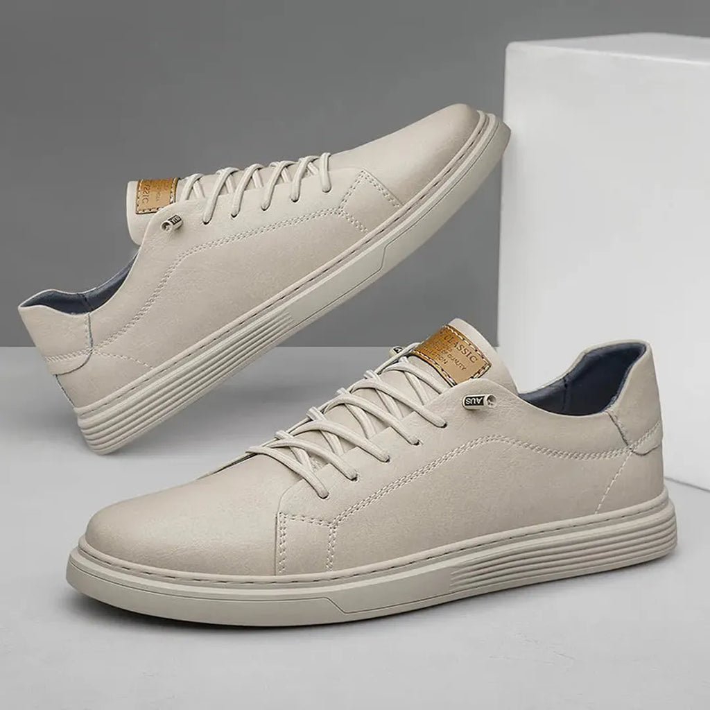 Miles | Herren Klassische Schnür Sneakers Mit Gepolsterter Sohle