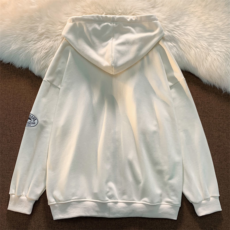 Hunter | Herren Oversize Hoodie Mit Reißverschluss Und Frontprint